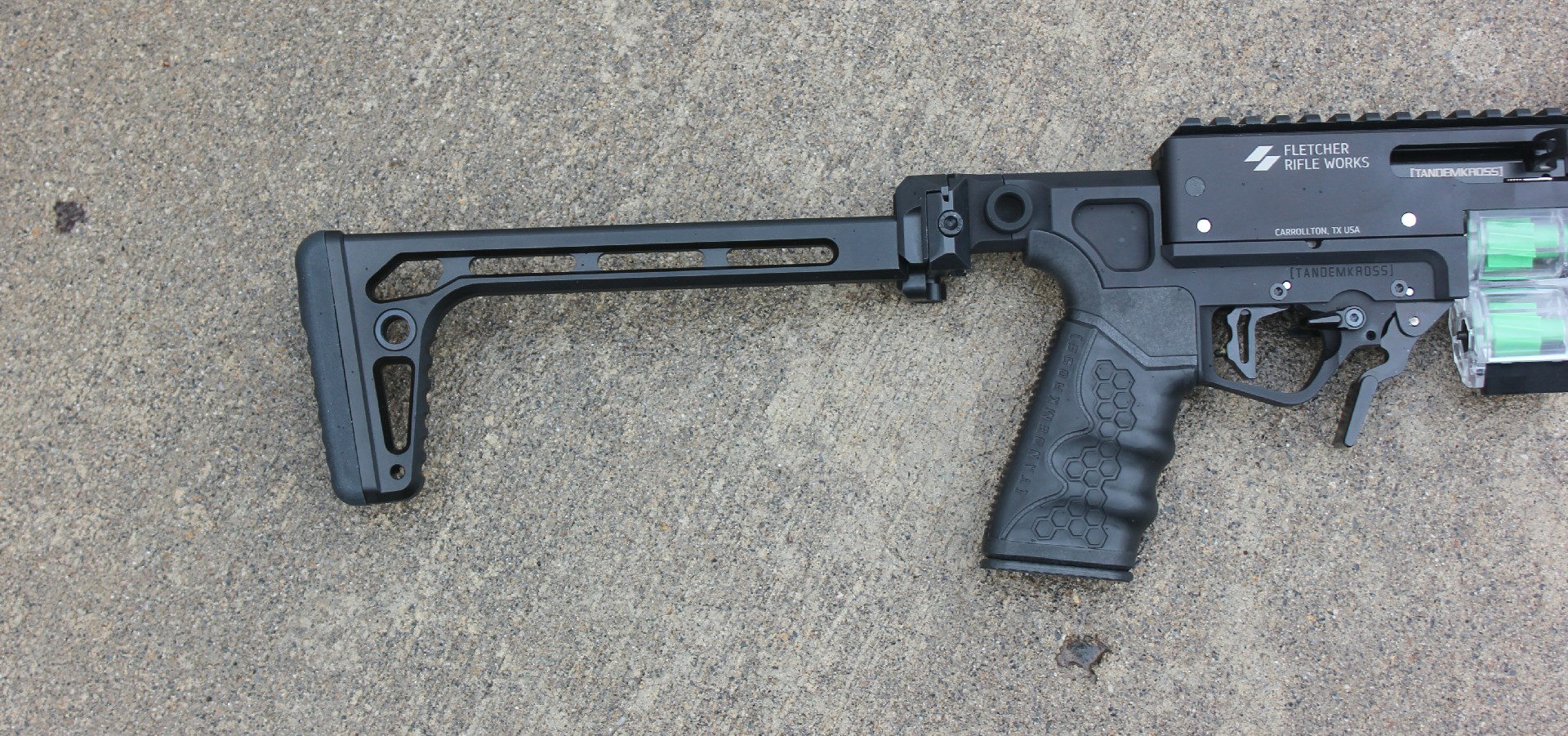 Folding stock custom rifle build