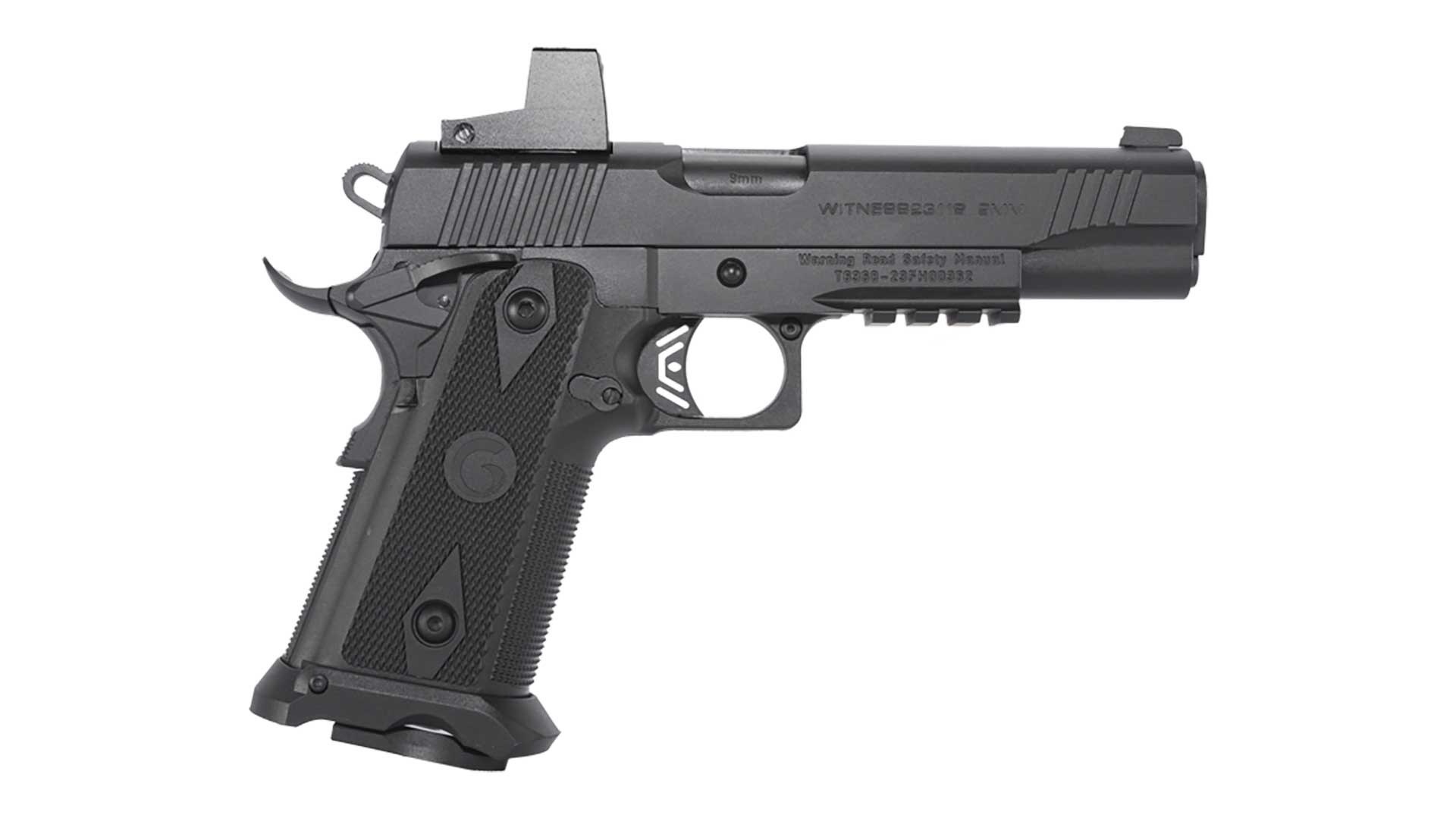 Right side of the EAA Girsan Witness2311 10mm pistol.