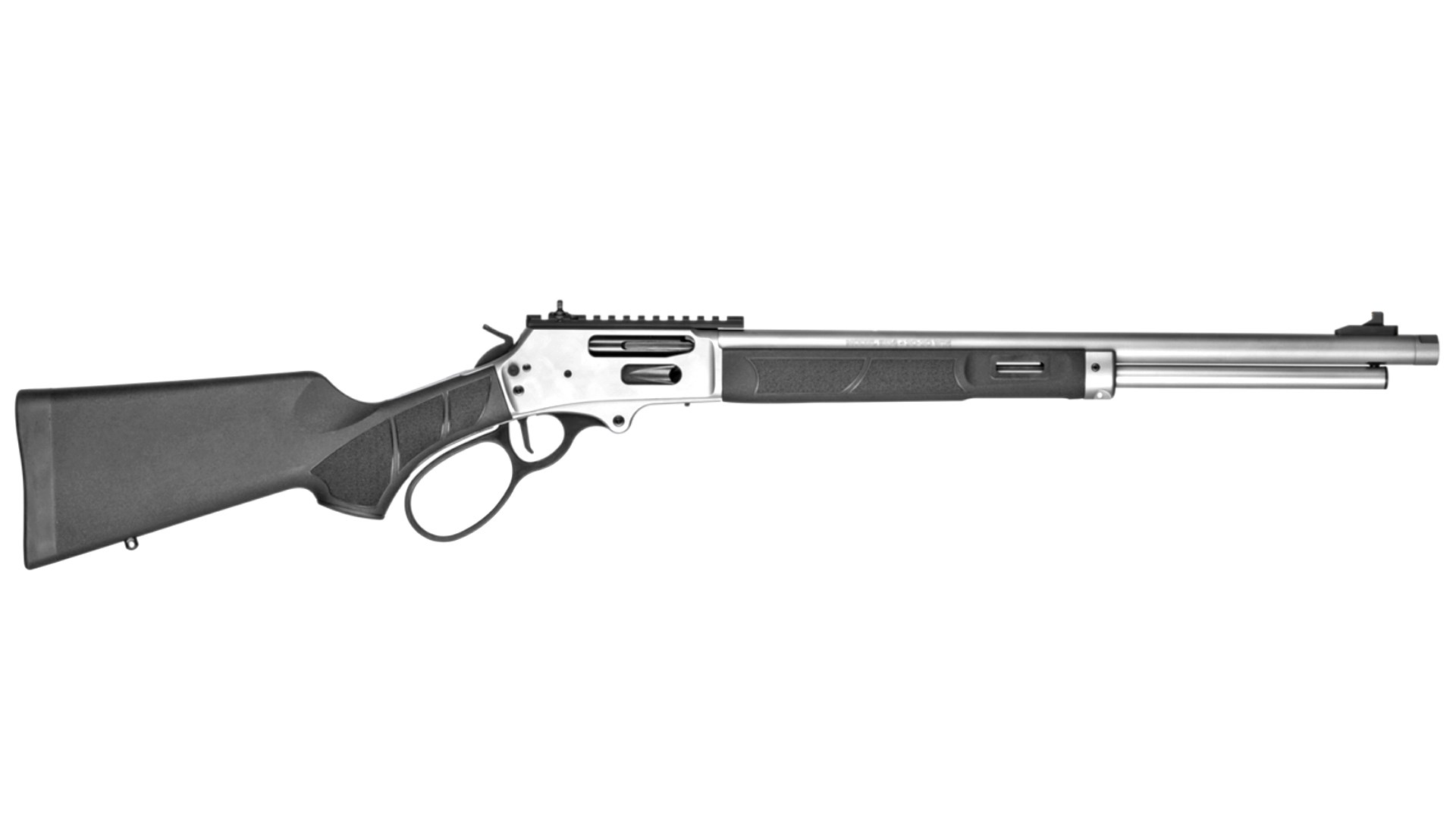 Right side of the standard Smith & Wesson Model 1854 lever-action rifle.