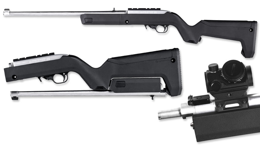 Dark Earth MPI X-22 Backpacker Stock for Ruger 10/22 Takedown Rifles 