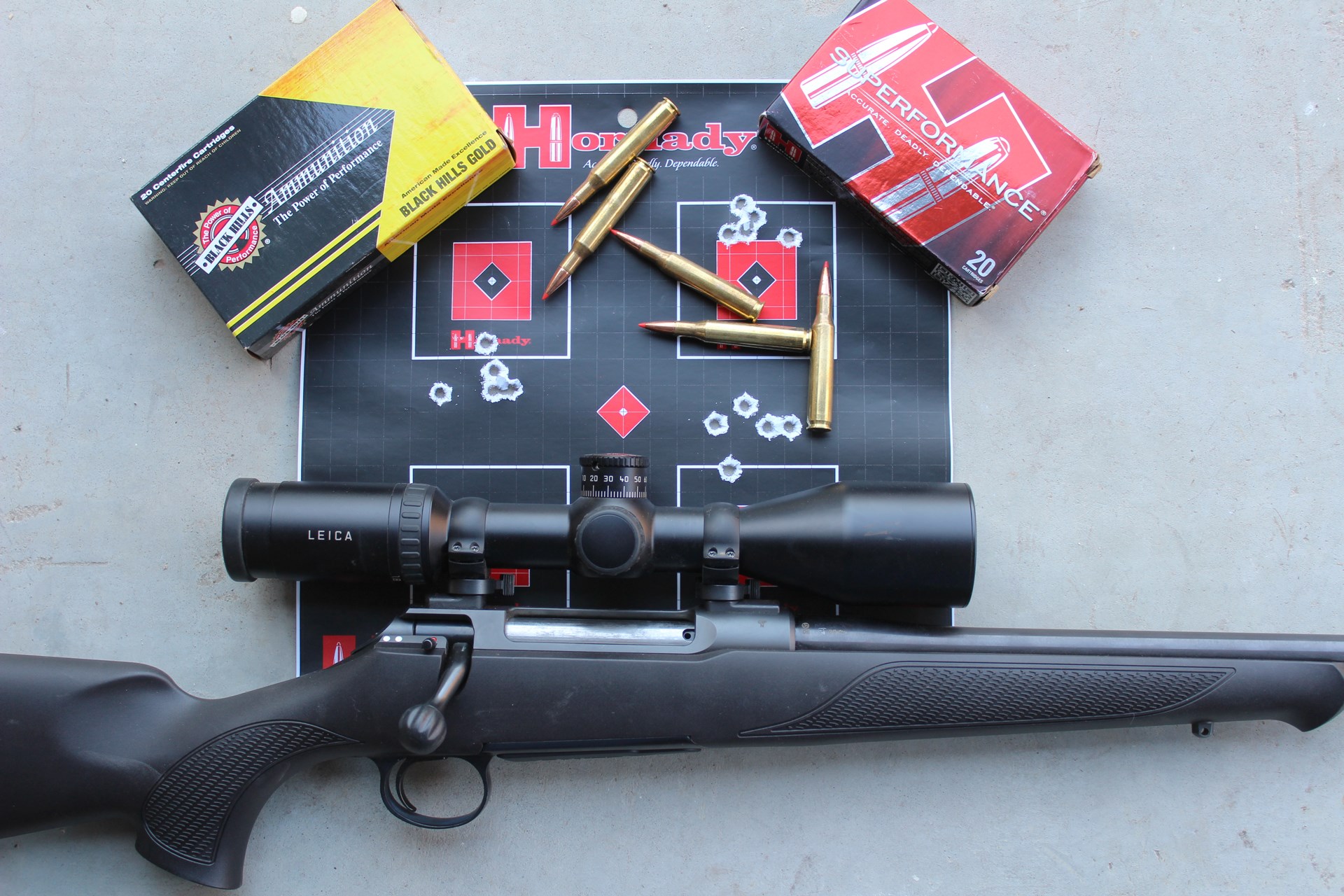 The Sauer Model 100 is at the upper end of the “basic bolt-action” spectrum, but is an amazing rifle for the price—and perhaps for any price. This Sauer M100 in .270 is both exceptionally and consistently accurate.
