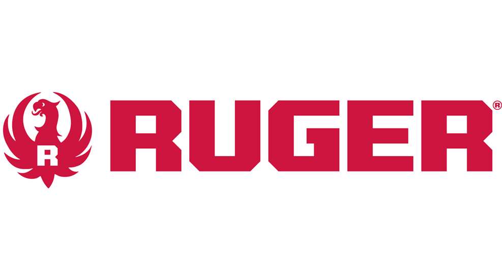 Red color RUGER logo