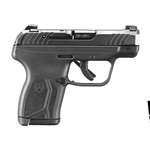 left side black pistol handgun semi-automatic concealed carry gun plastic steel text on image noting "NRA GUN OF THE WEEK"