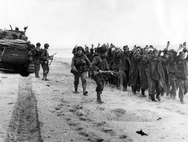 German Prisoners, Utah Beach