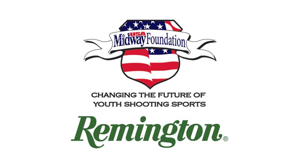 MidwayUSA Foundation logo big green remington logo