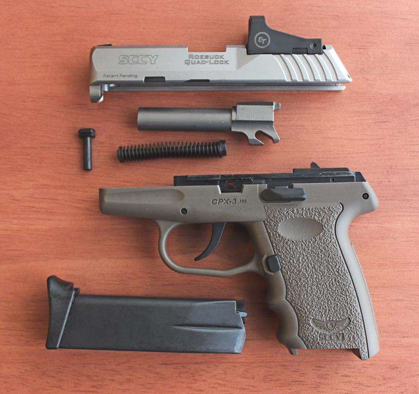 The CPX-3RD disassembled.