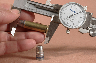 measuring a cartridge