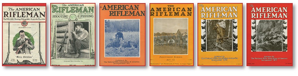 American Rifleman covers
