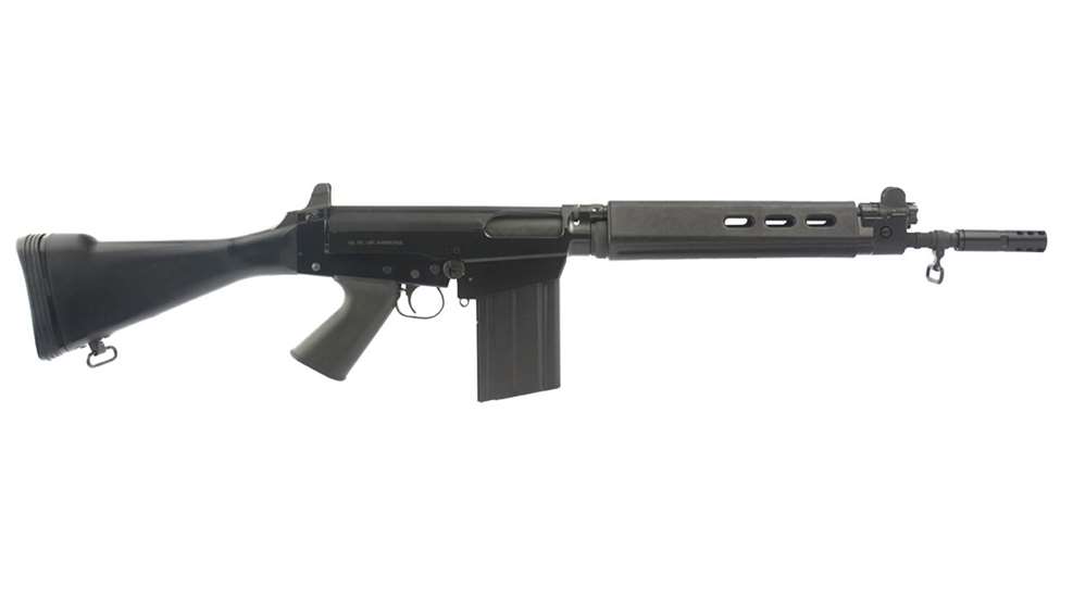 DS ARMS Jungle Warrior Carbine FAL rifle gun black firearm right-side view