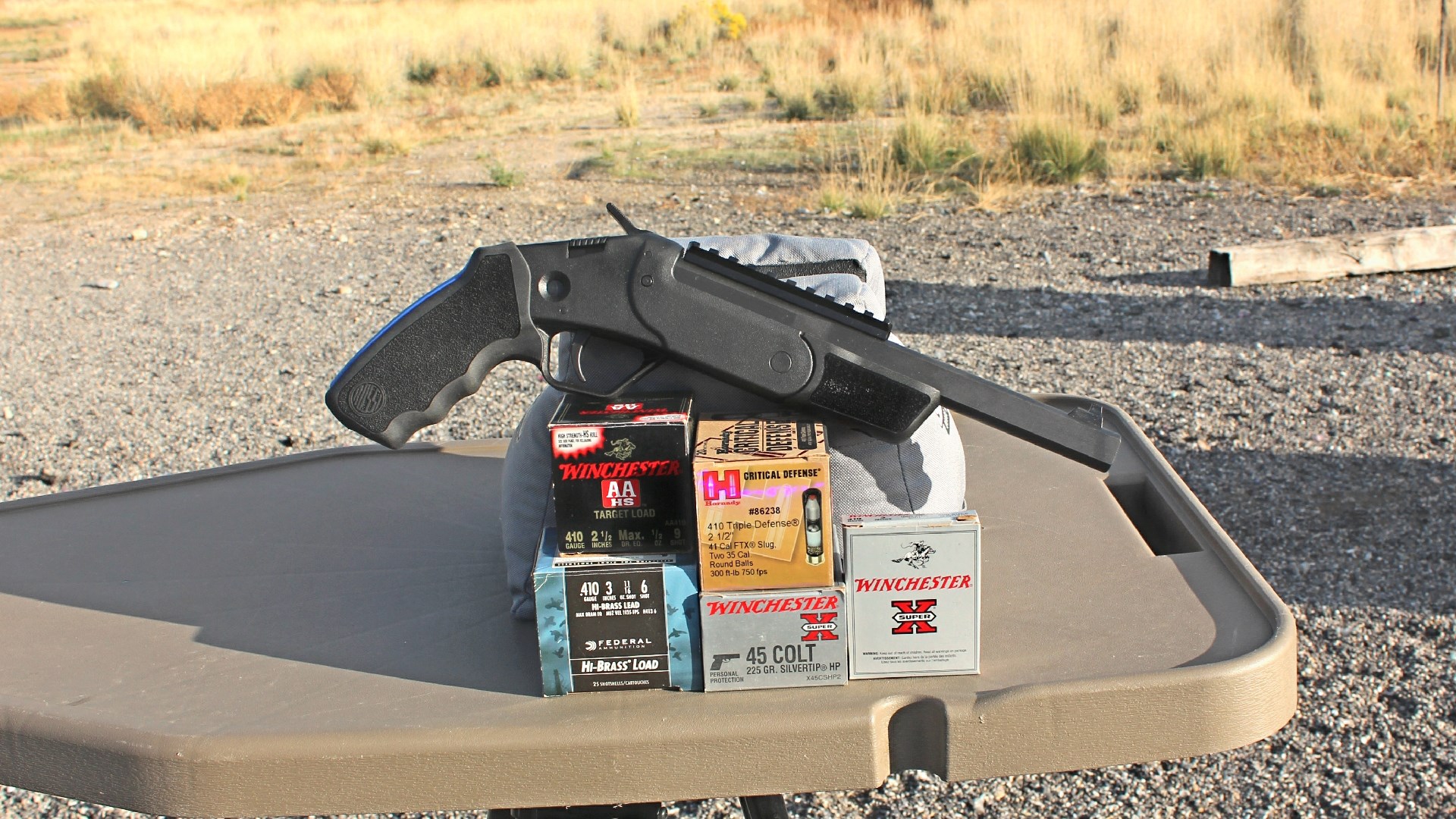 Review: Rossi Brawler .45 Colt/.410 Single-Shot Pistol