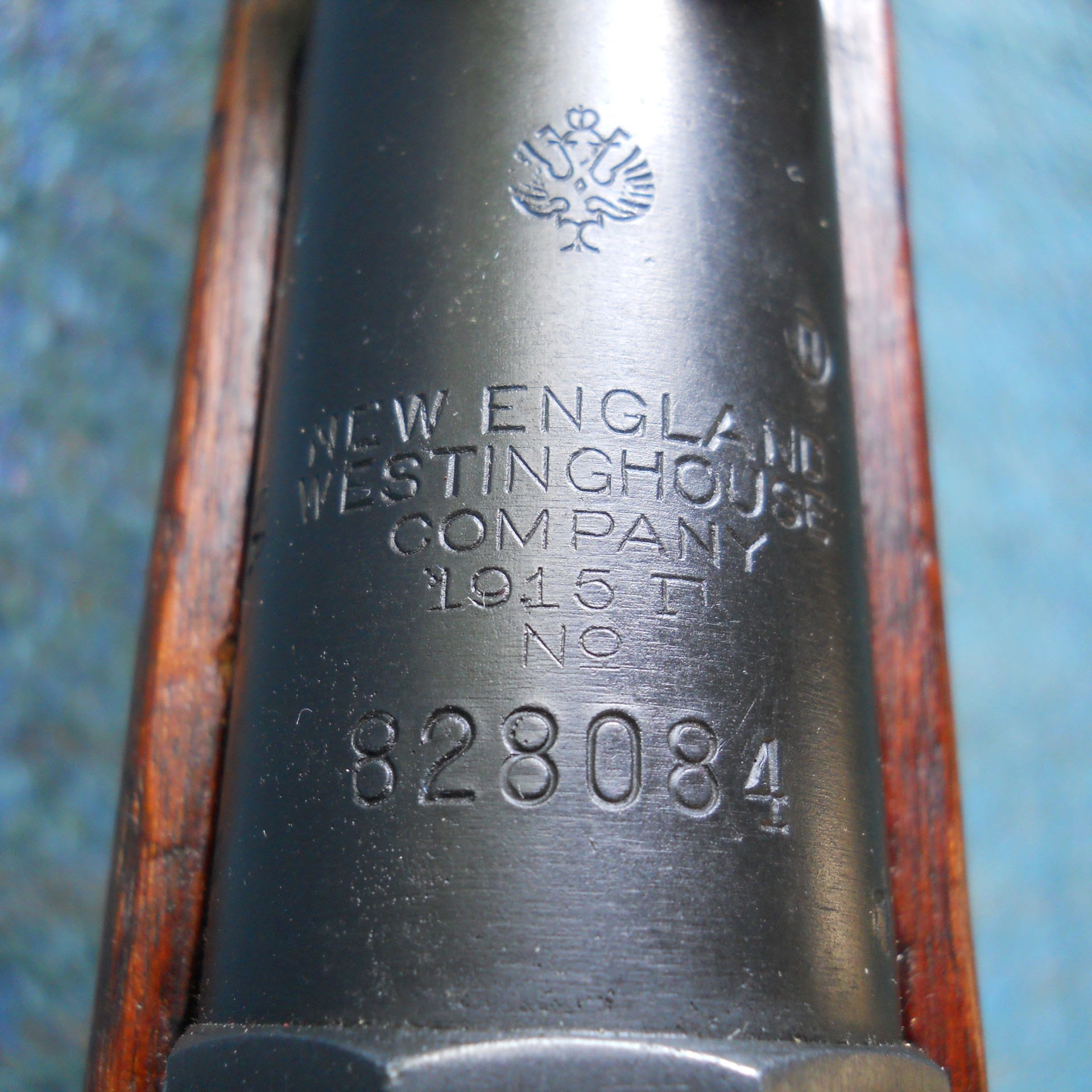 New England Westinghouse company stamp metal gun rifle mosin nagant serial number