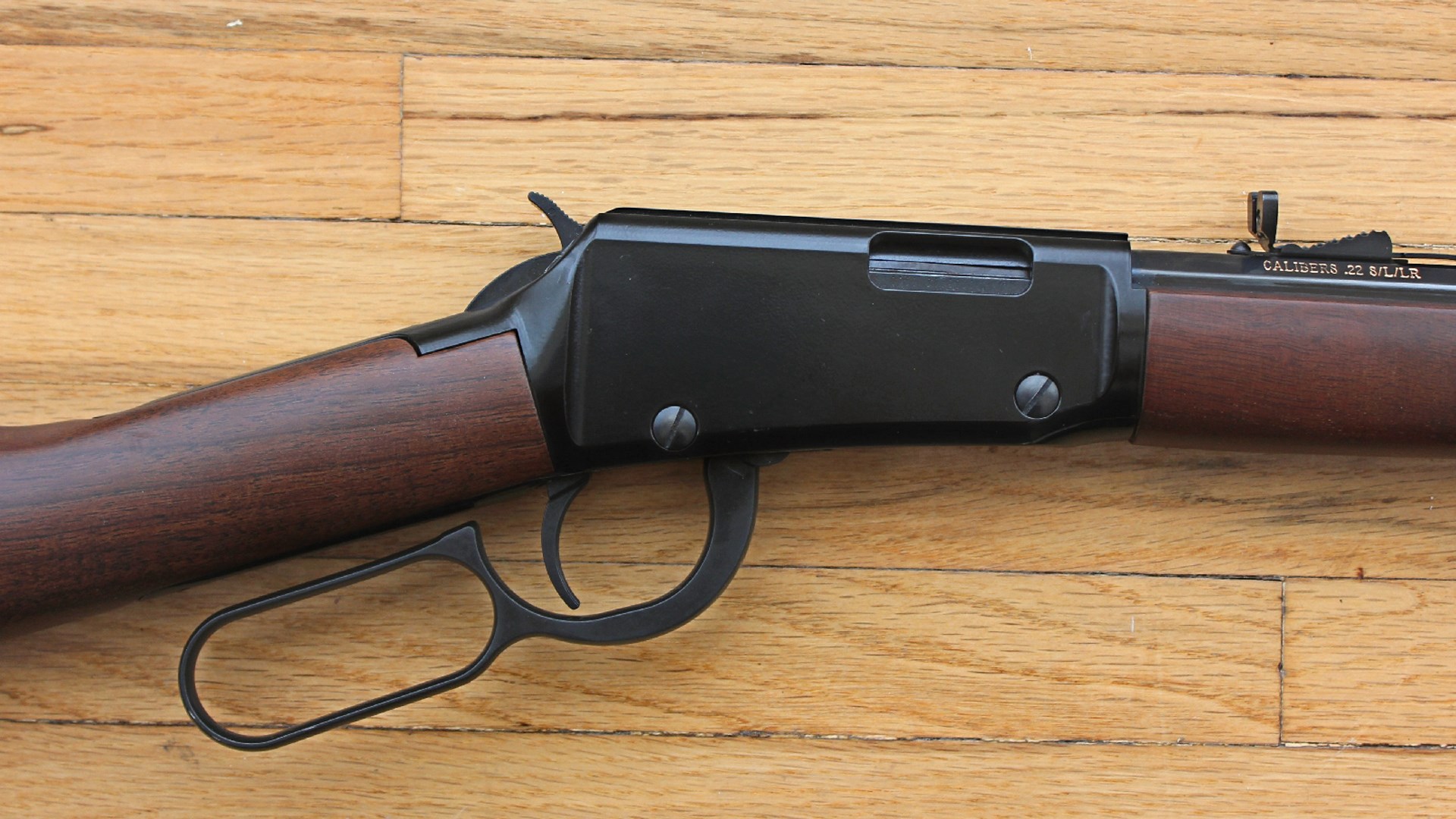 Henry H001 lever-action rimfire rifle right side alluminum alloy receiver