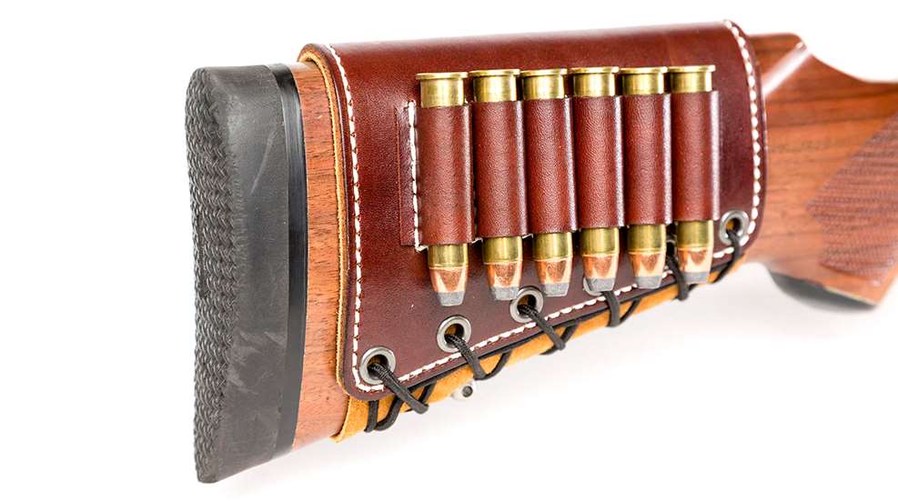 Diamond D Leather Rifle Butt Cuff