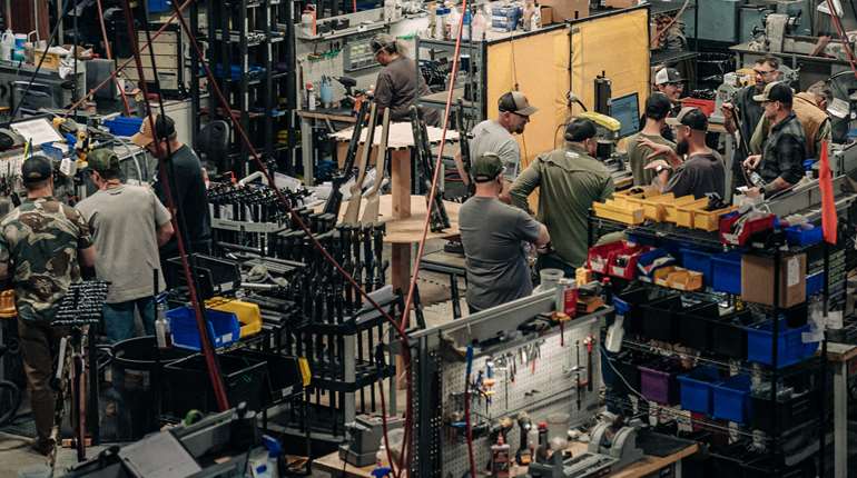 Christensen Rifles factory floor