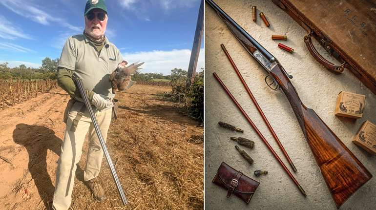 Joe Coogan Westley Richards .410-bore “Federal” model