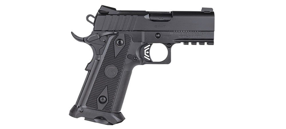 EAA Girsan Witness2311 Brat pistol right-side view black gun compact double-stack 9 mm 1911