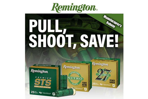 Remington Ammunition Announces Pull, Shoot, Save! Shotshell Rebate