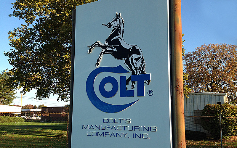 The Colt sign