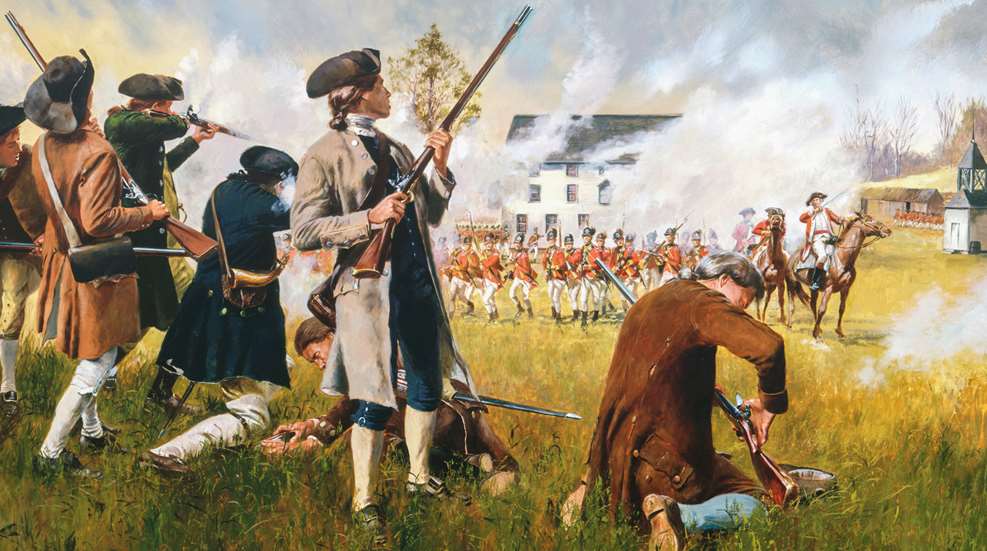 American Revolution painting