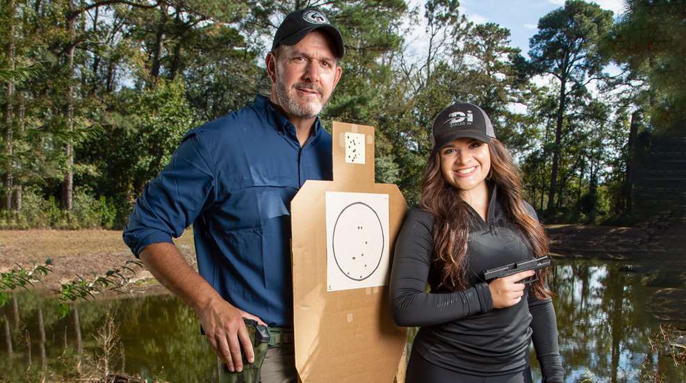 Justin Dyal and daughter