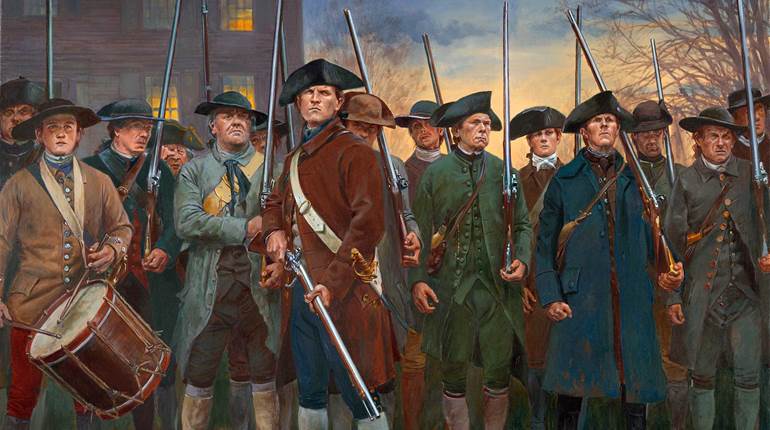 The Men & Guns Of Lexington Green | An Official Journal Of The NRA