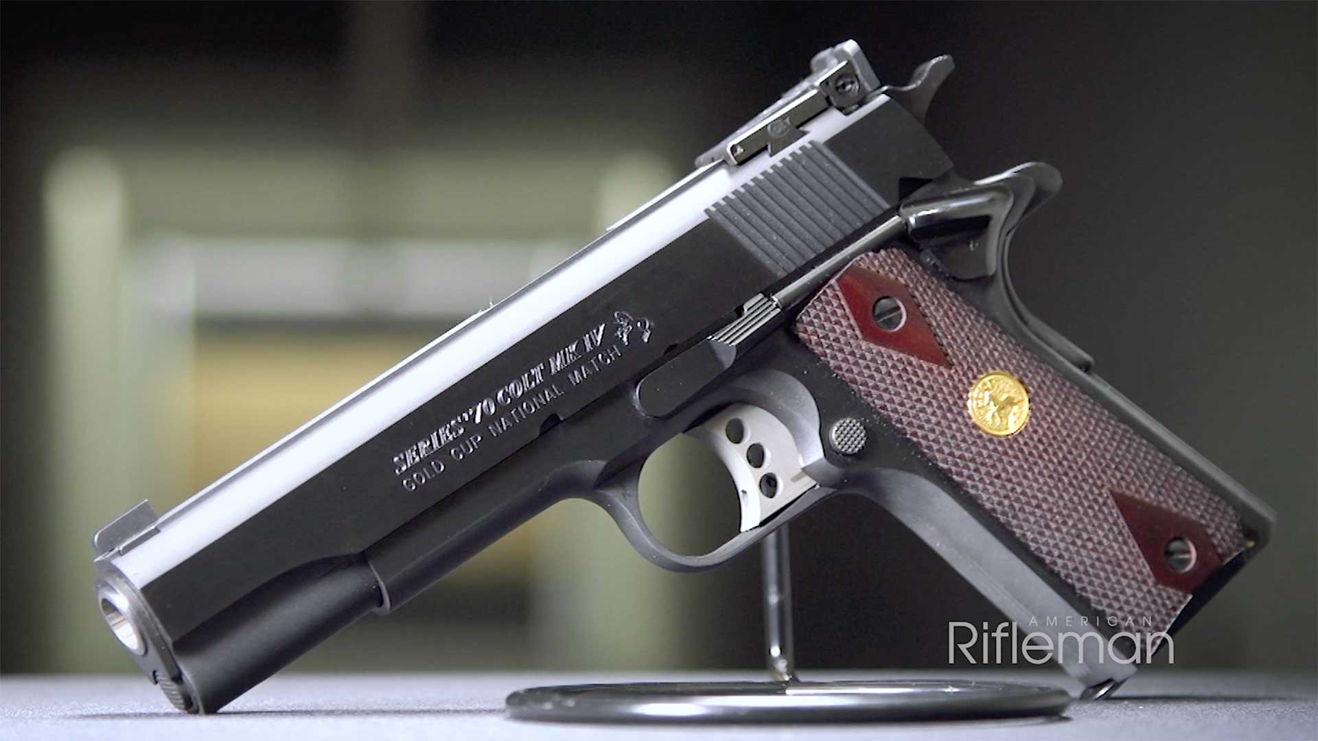 トイガン gold cup national match colt 45 Rifleman Review: Colt Gold Cup National Match M1911 | An Official