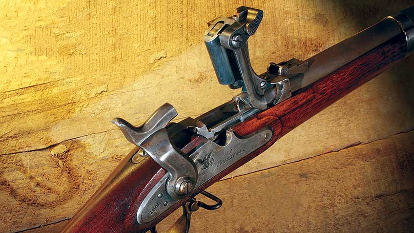 1 Original Springfield Model 1865 1st Allin .58 Rim Fire Trapdoor Cam 