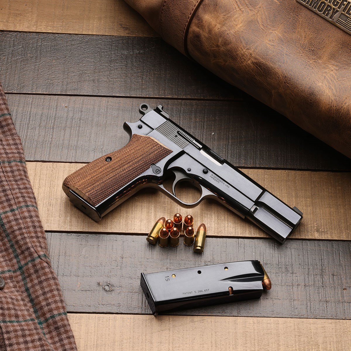 Springfield Armory SA-35 polished