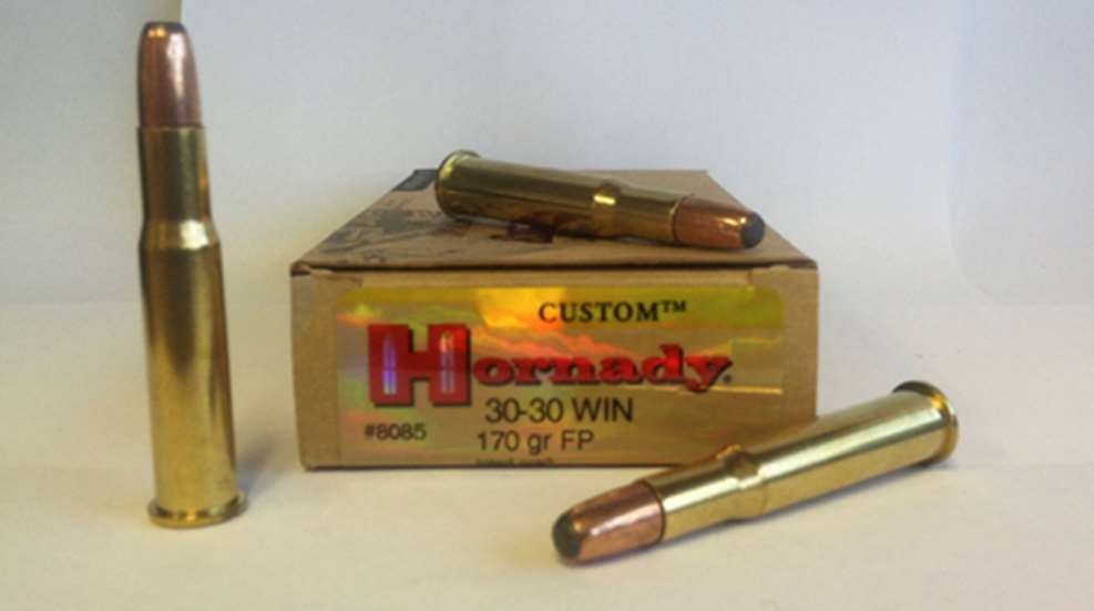 Hornady Custom Ammunition hunting 30-30 Win. cartridges