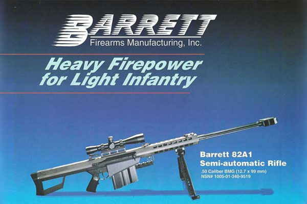 Selling The Barrett 'Light Fifty'