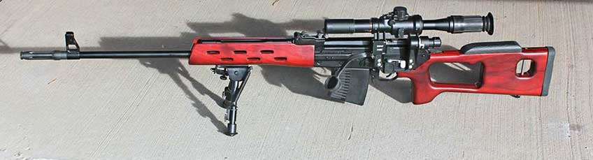 Vepr gun semi-auto precision rifle dragonoff