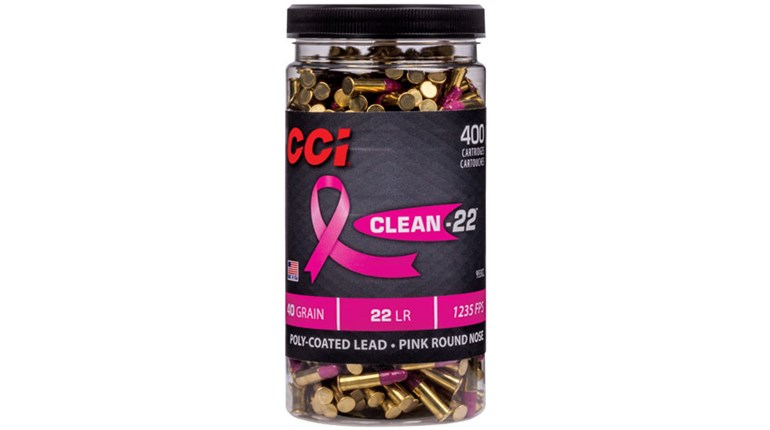 CCI’s Pink Clean-22 Shoots Clean and Helps Fight Cancer | An Official Journal Of The NRA