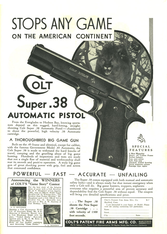 1933 American Rifleman Ad