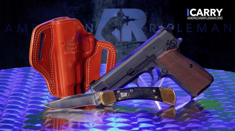 I Carry: Springfield Armory SA-35 in a Galco Combat Master Holster | An Official Journal Of The NRA