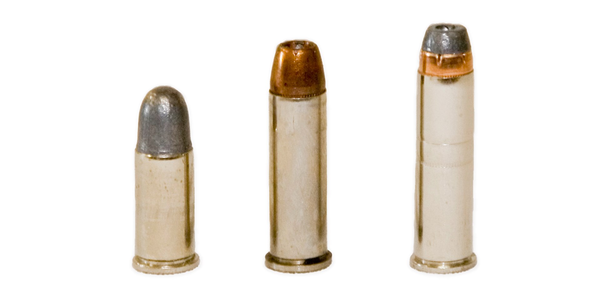 Ammunition comparison side by side picket fence three vertical bullets
