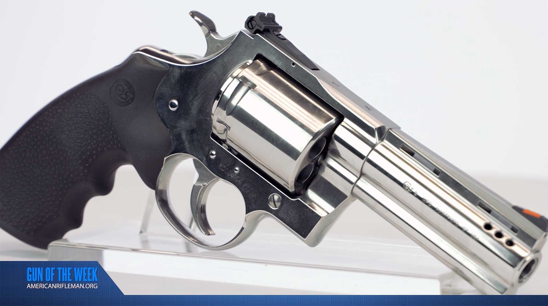 Right side of the Colt Kodiak revolver.
