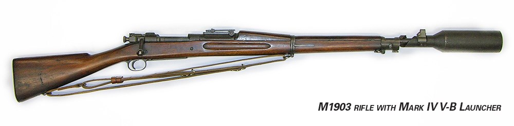 M1903 rifle with Mark IV V-B Launcher