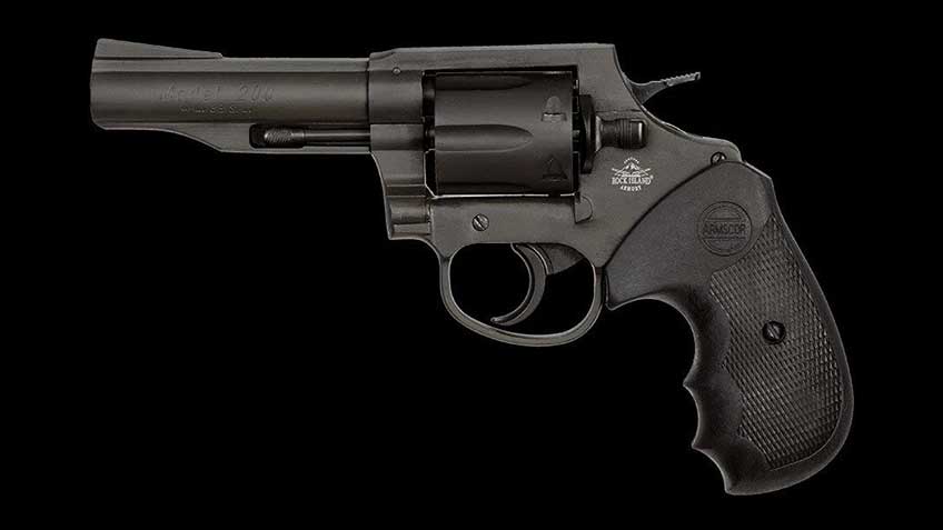 Armscor Rock Island M206 Spurless Revolver 38 Special 2″ Barrel 6-Rounds Black - Sportsmans Gunshop