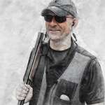 shooter wearing hearing protection