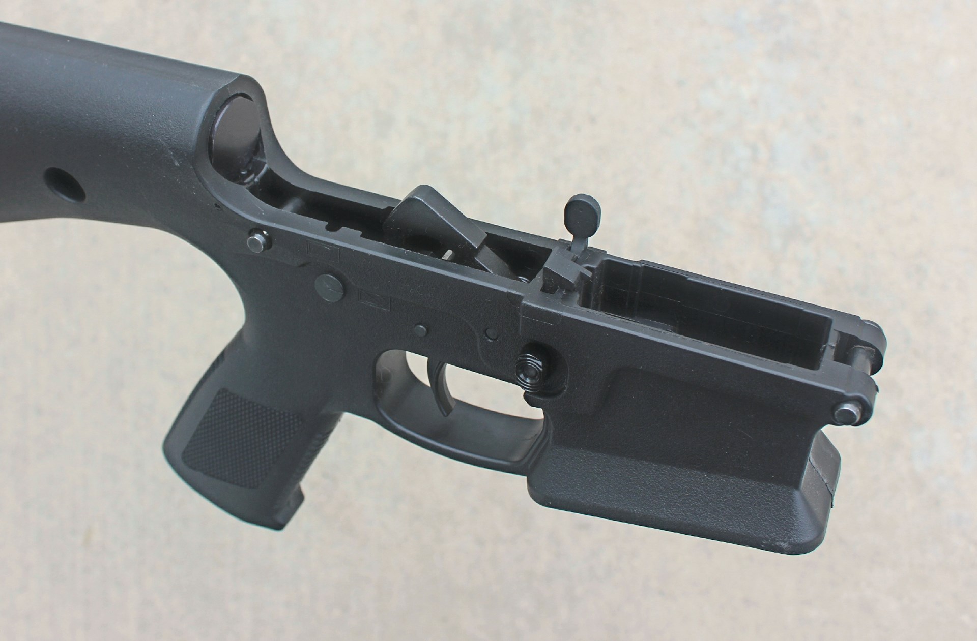 KP-15 with mil-spec components trigger bolt catch magazine release