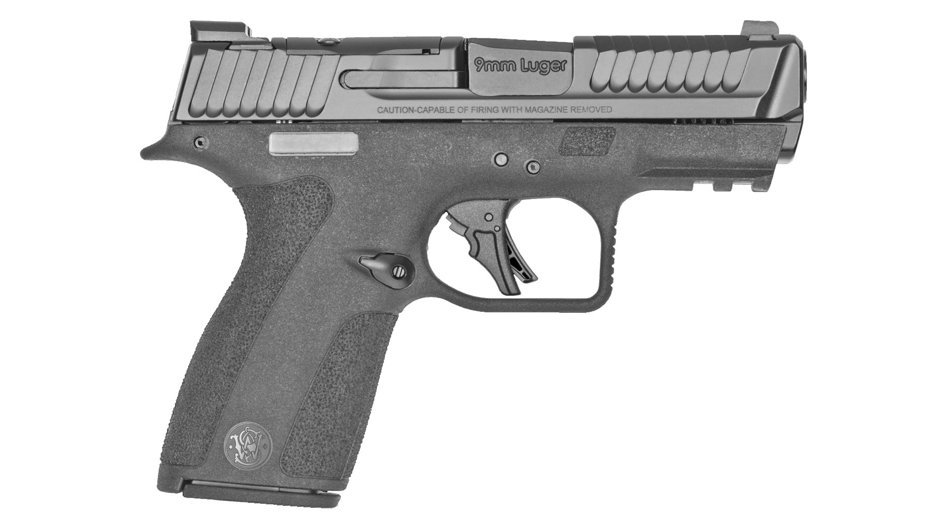Right side of the Smith & Wesson Shield X pistol.
