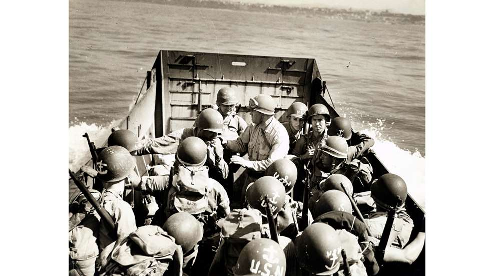 US Landing At Sicily M1903 Rifle USCG