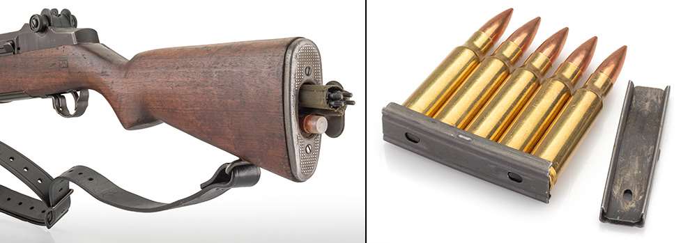 buttstock storage, Stripper clip