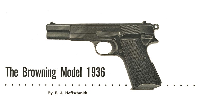 The Browning Model 1936 | An Official Journal Of The NRA
