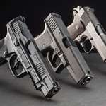 metal sidearm pistols