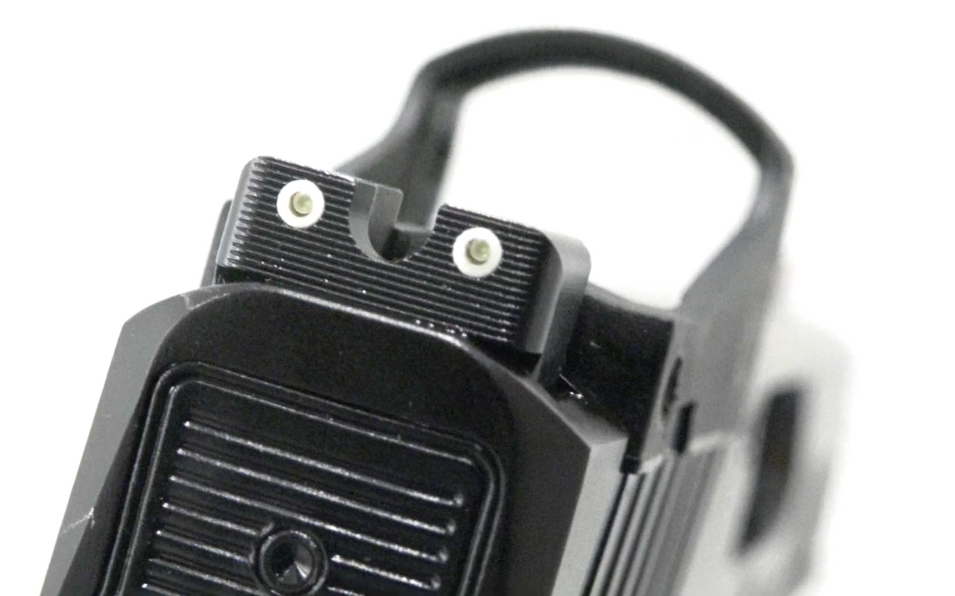 handgun pistol sights optic rearview