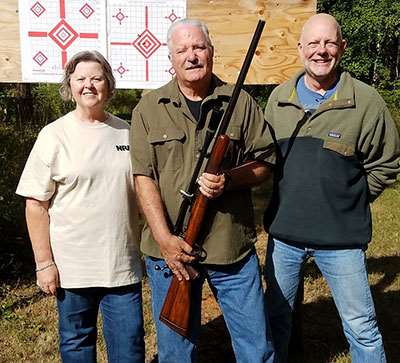 Carolyn Comfort, Mike Comfort,1935 Wimbledon Cup-winning .300 H&amp;H Mag. rifle