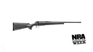 Sauer 101 Highland XTC bolt-action rifle right-side view carbon-fiber gunstock hunting gun black metal 