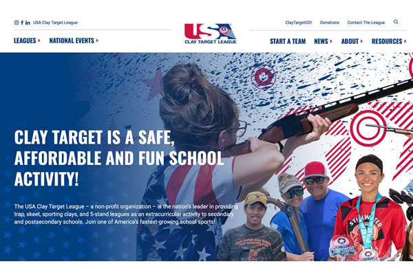 USA Clay Target League Unveils New Website