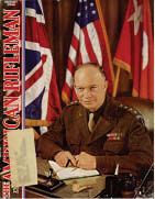 Gen. Dwight D. EIsenhower, NRA Life member, appeared on the cover of American Rifleman in August 1944.